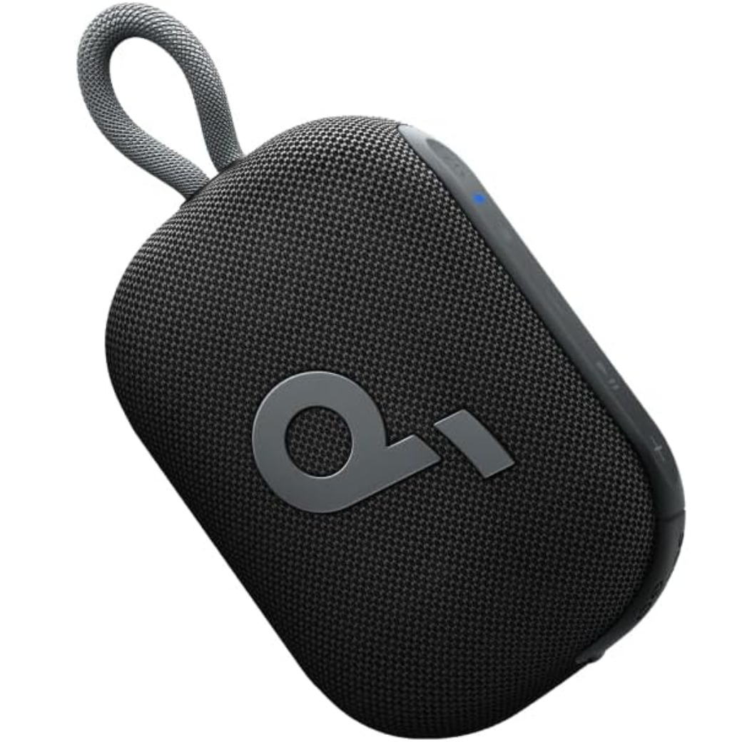 soundcore Select 4 Go Ultra Portable Bluetooth Speaker by Anker, 20H Playtime, IP67 Waterproof and Dustproof, Floatable, Customisable Pro EQ, Wireless Stereo Pairing, Ideal for Home, Outdoors, Hiking