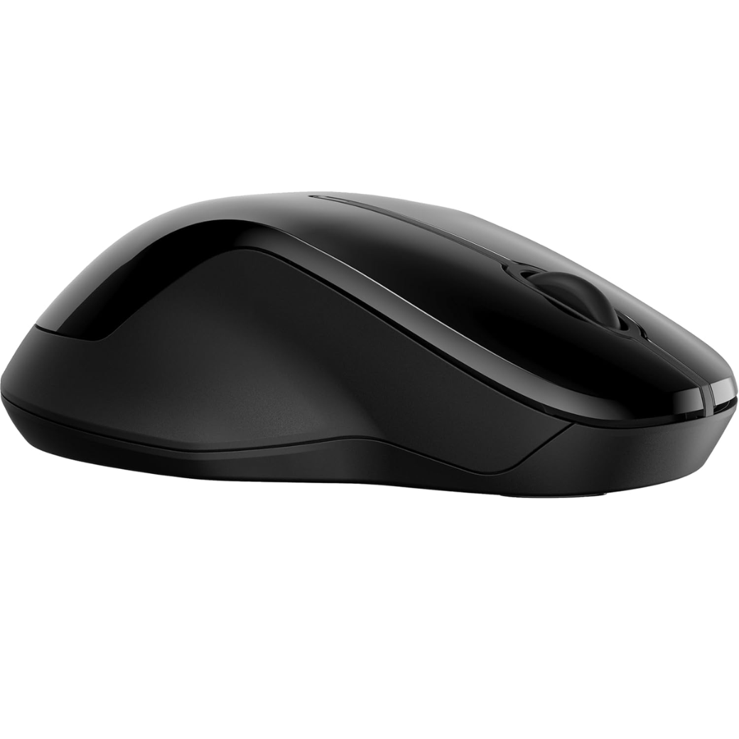 HP 250 Dual-Mode Wireless Mouse – Bluetooth & 2.4GHz USB | Multi-OS Compatible, Multi-Surface, 1-Year Battery Life (Black)