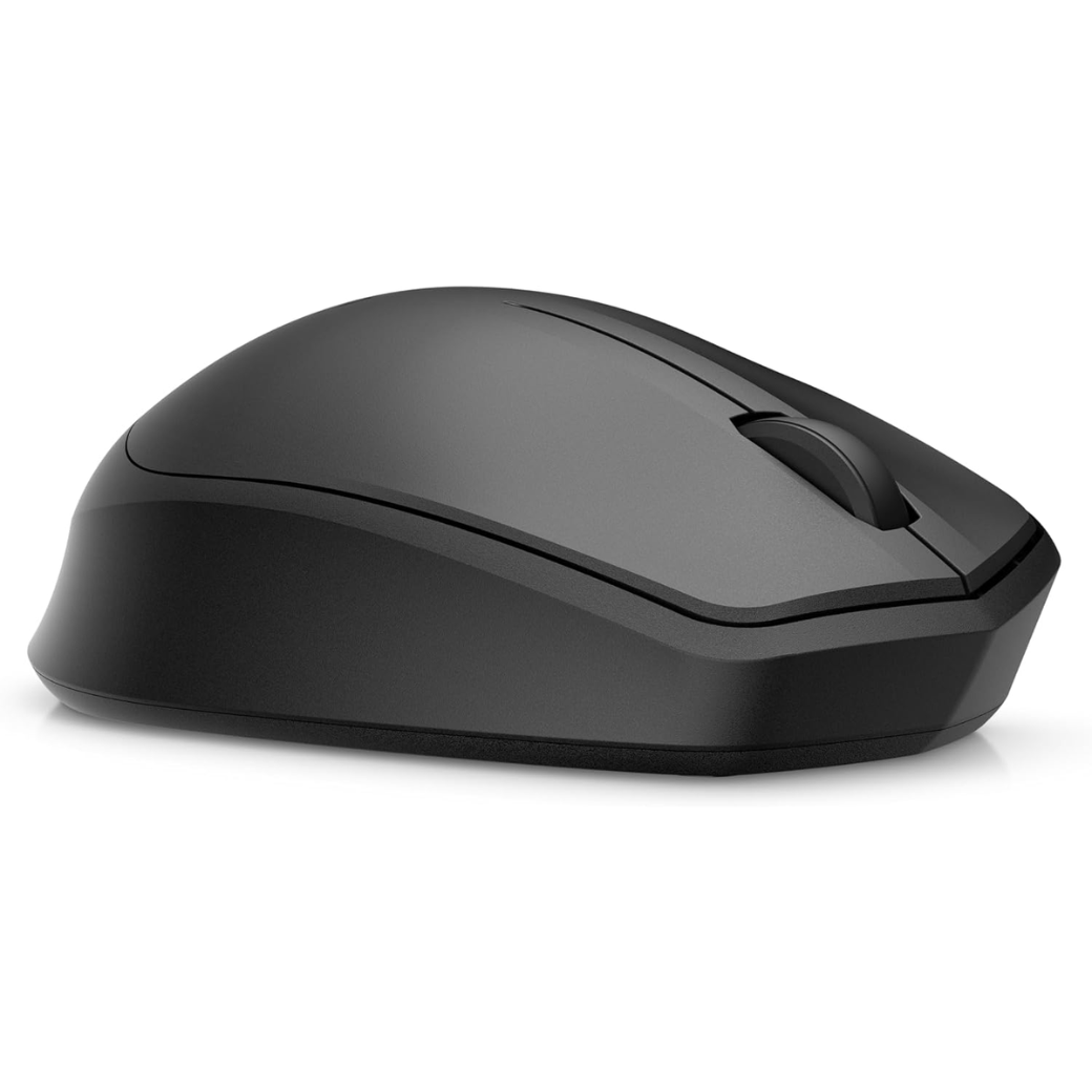HP 280 Silent Wireless Mouse – 1600 DPI Optical USB-A Mouse with 90% Noise Reduction | Ergonomic Design (Black)